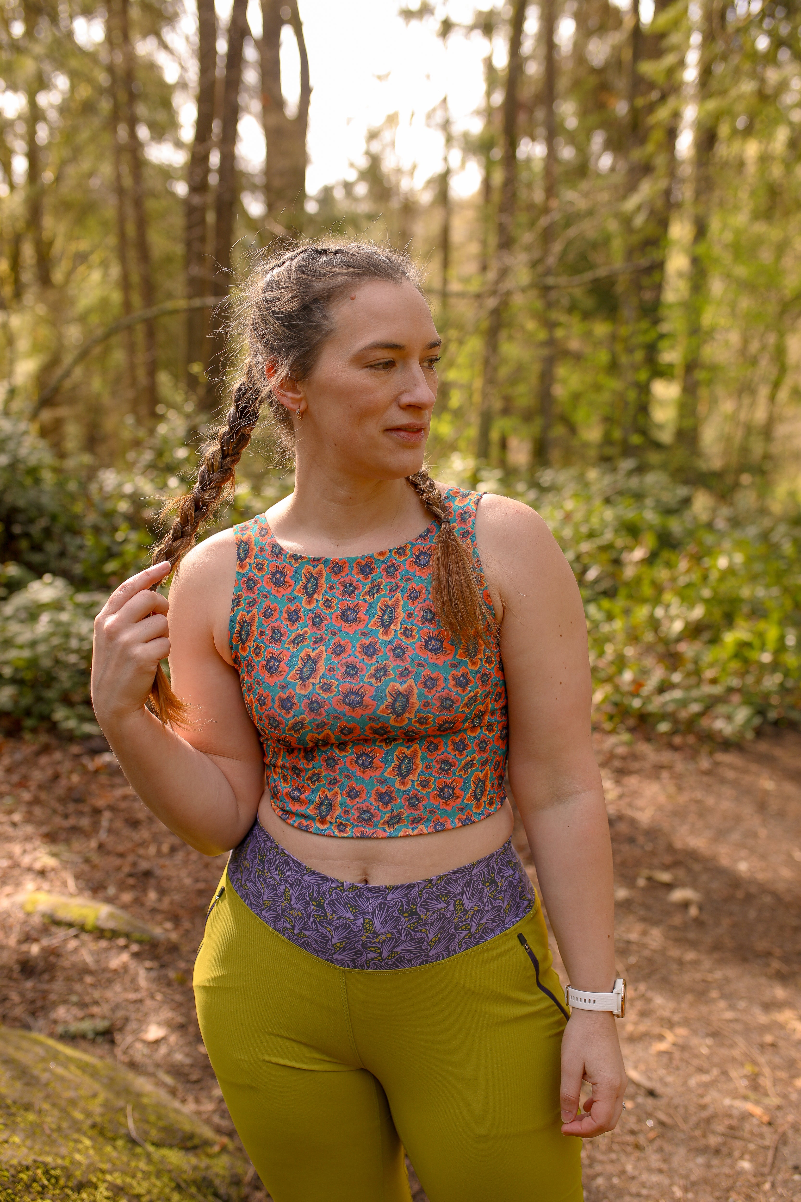 Push On Crop Top | Yuma/Petal Pusher