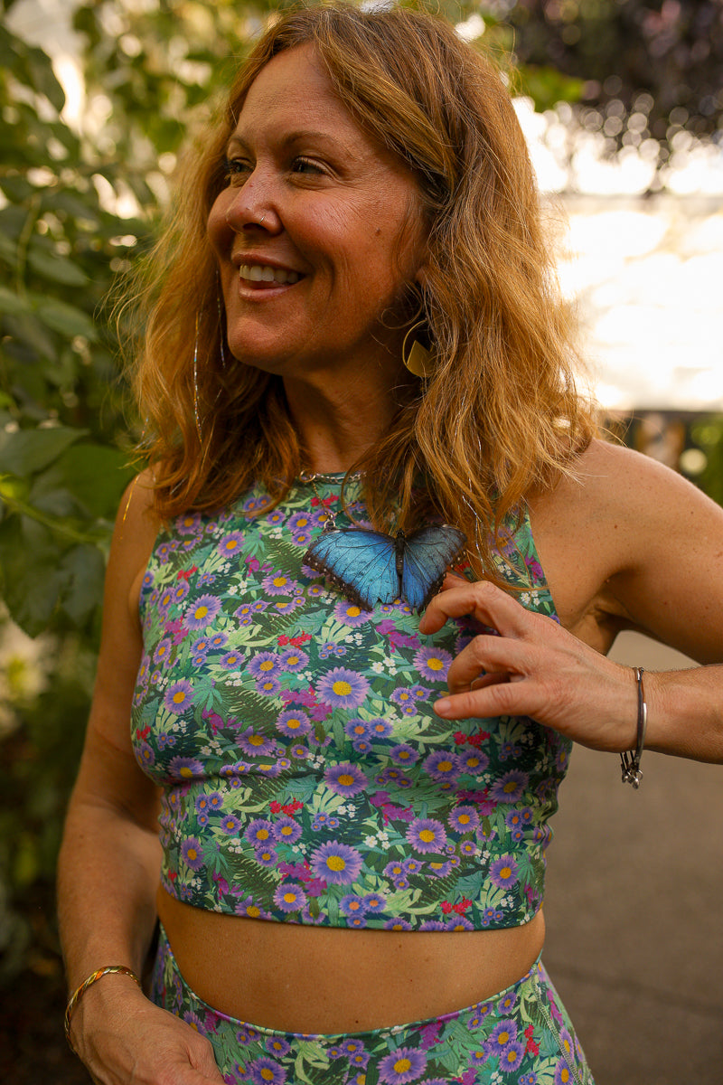 Push On Crop Top | Asterpiece/Blueprint