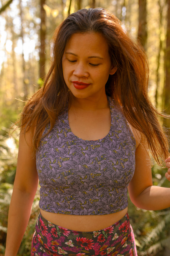 Commit Crop Top | Gold Dust Woman/Fairytale