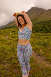 Earned it Leggings in Asterclass print, front view